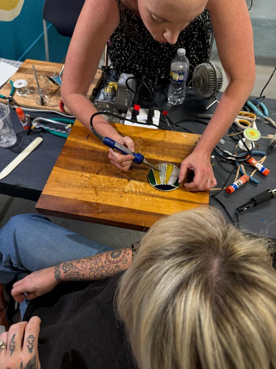 Intro to Stained Glass Class