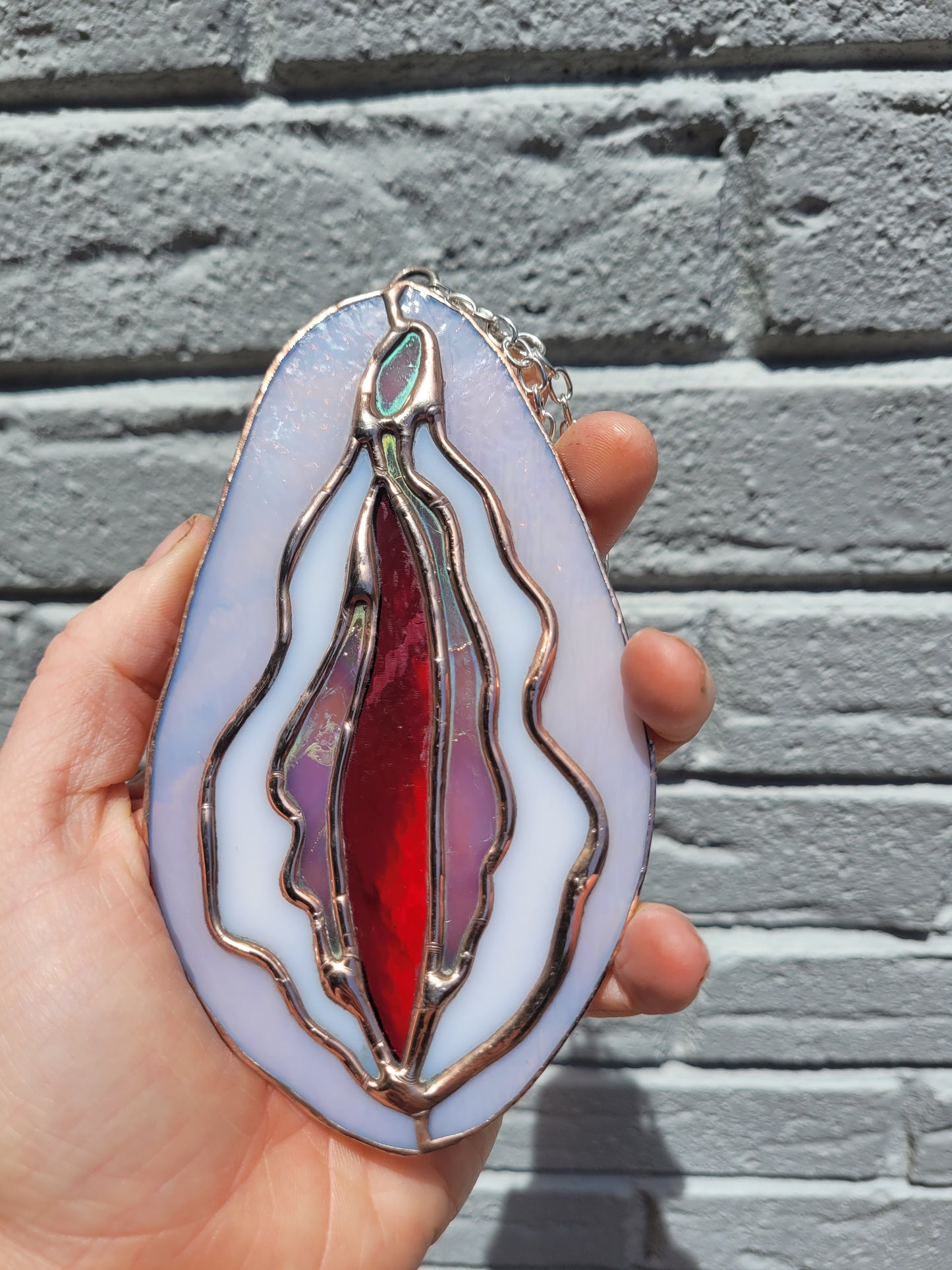 Iridescent Pale Vulva