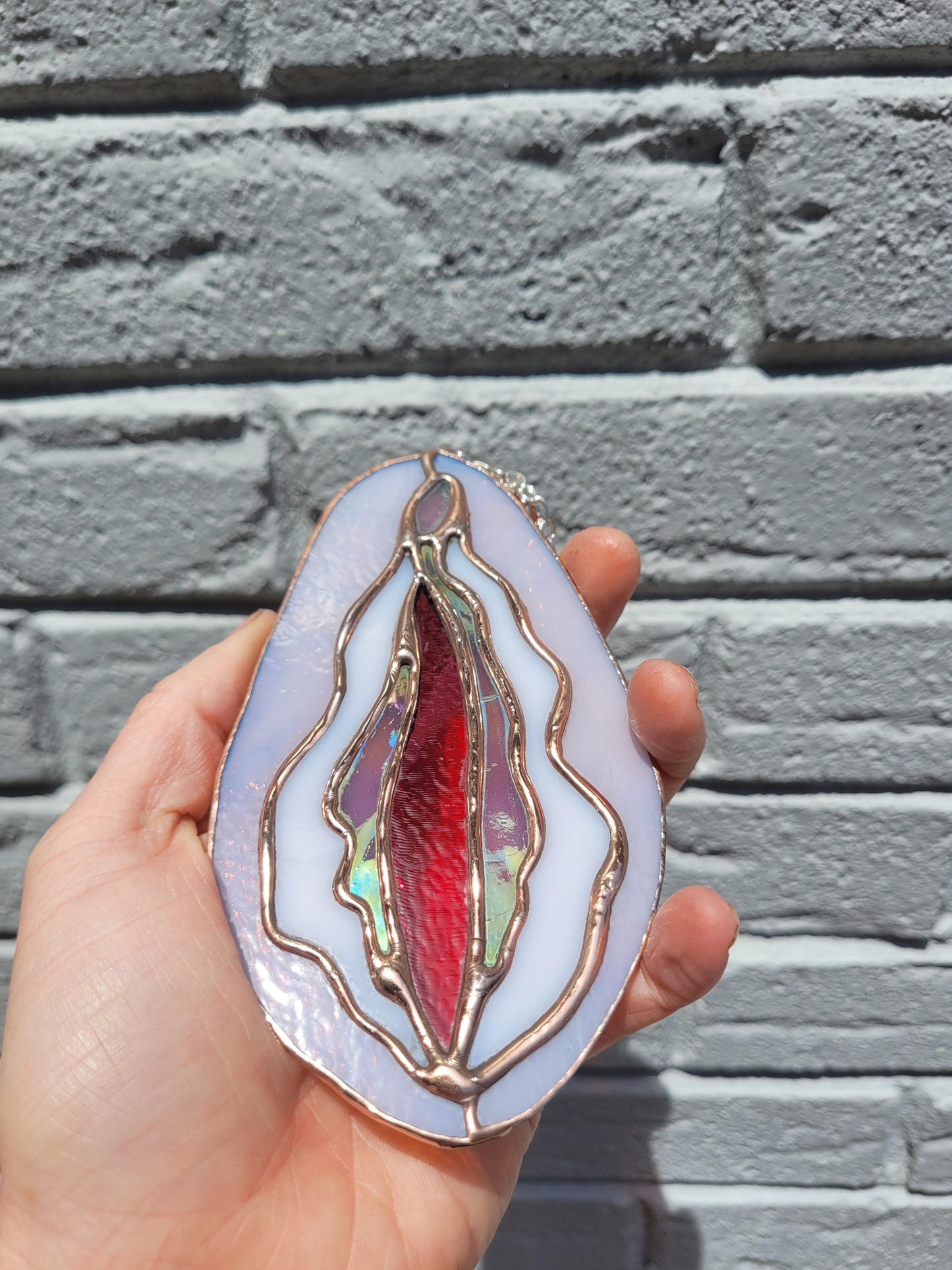 Iridescent Pale Vulva