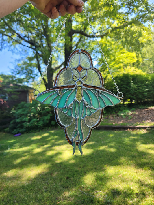 Luna Moth Suncatcher